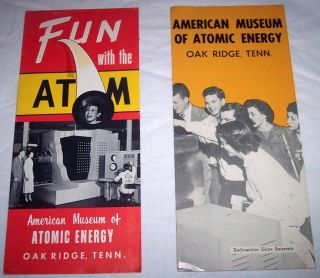 American Museum Of Atomic Energy Oak Ridge Tenn.  1950 