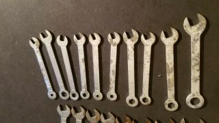 Vintage 18 Piece Box,  Open End Combination Ignition Wrench Set Made In Japan 2