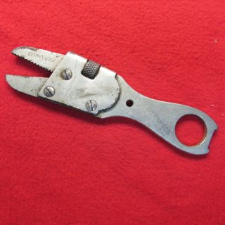 Whitaker Mfg.  Co " The Elgin " Adjustable Pliers / Wrench