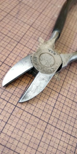 Vintage Craftsman - Vintag needle nose pliers & diagonal cutters USA - C series 3