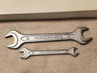 2 Unior Mercedes Benz Tool Kit Wrench Din 895 (17 - 19) (10 - 8)