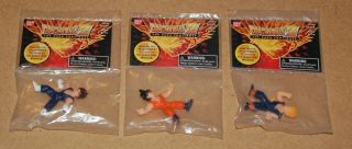 1997 Bandai Dragon Ball Z The Saga Continues Mini Action Figures