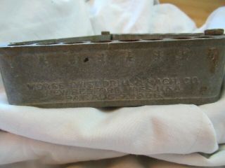 Vintage Morse Twist Drill & Mach Co.  Drill Bit Holder - Made In The U.  S.  A. 2