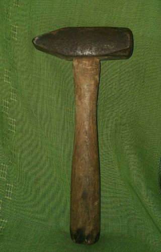 Vintage 2 1/2 Pound Cross Peen Sledge Hammer With Handle