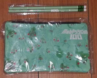Funko Mob Psycho 100 Pencil Bag & 2 Pencils Crunchyroll Hot Topic Exclusive 2