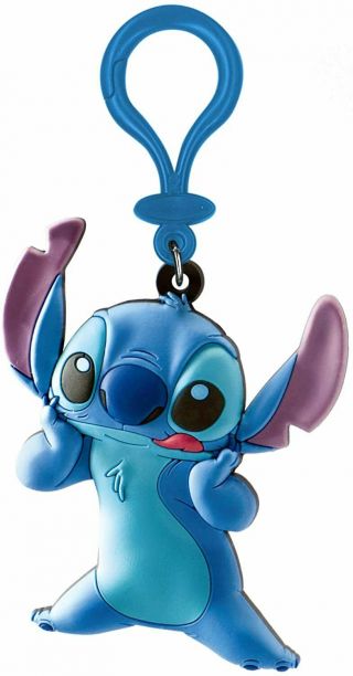 Disney: Stitch Soft Touch Pvc Key Ring