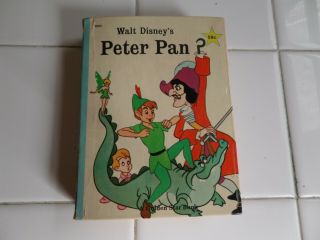 Peter Pan,  A Golden Star Book,  1967 (vintage Walt Disney; Children 