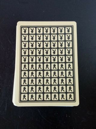 Vintage Playboy Playing Cards Deck -,  Complete With Jokers