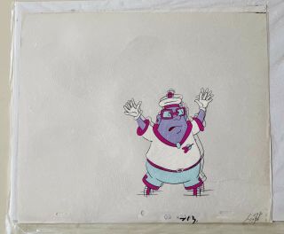 Back To The Future Animation Cel 18 With Certificate Of Authenticity