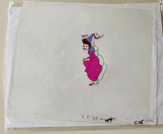 Back To The Future Animation Cel 19 With Certificate Of Authenticity
