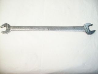 Vintage Craftsman No.  2 Long,  Open End Wrench 1/2 " X 9/16 " Forged In Usa - V -