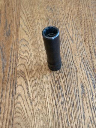 Snap On Tools - 9/16” Deep Socket,  1/2 " Drive,  12 Point,  Part Gs181a
