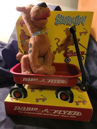 Scooby Doo Radio Flyer Wagon Plush Doll Red Wagon Wb Warner Bros