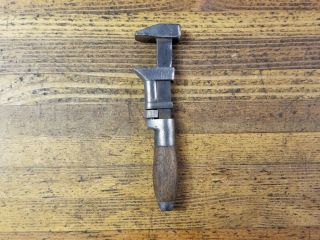 Antique Tools Adjustable Bicycle Monkey Wrench • Coes 101/6 Vintage Tools ☆usa