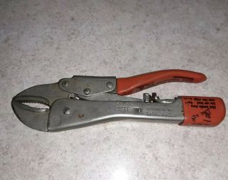 Leverage Tools 6 Lever Wrench Quick Release Locking Pliers W/Grips 3