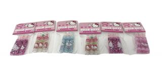 Hello Kitty Pencil Tops Toppers Scented Erasers 6 Packs 2010 Stationery