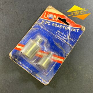 Vintage Old Stock& Lion 1/2 " - 3/8 " Adaptor,  3/8 " - 1/4 " Dr Socket Adaptors