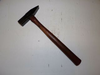 Vintage Plumb U.  S.  Cross Peen Peening Hammer & 13 5/8 " Handle Collector