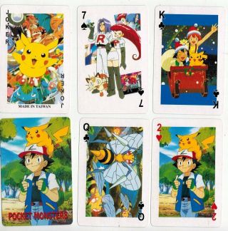 Pokemon - Poker Deck Playing Cards Pocket Monsters
