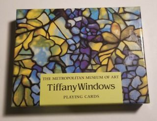 The Metropolitan Museum Of Art Tiffany Windows Playing Cards Made In Austria