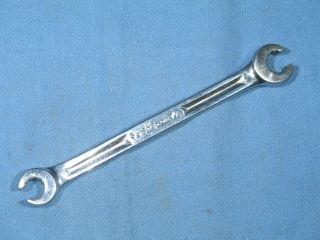 Vintage Snap - On Rxh1214 3/8 X 7/16 Double End 12 - Point Flare Nut Wrench Usa Tool