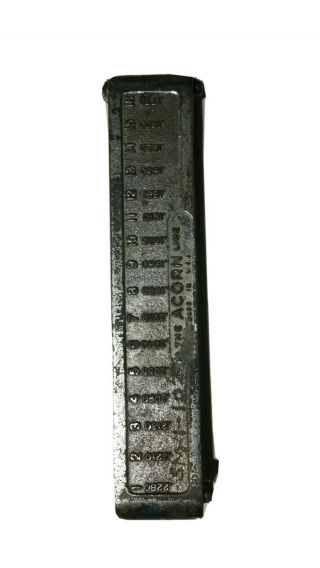 Vintage Acorn Brand Drill Bit Holder For Number Drills 1 - 60,  No Bits