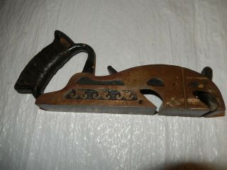 Vintage Antique Sargent & Co.  Rabbet Plane Woodworking Tool 8 1/2 X 1 1/2 Inches
