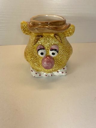Vintage Fozzie Bear Ceramic Mug Jim Henson Muppet Mugs By Sigma