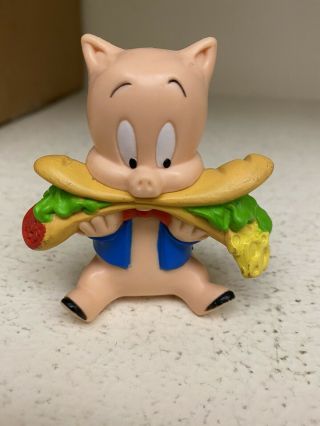 Porky Pig Pvc Toy Figure Warner Brothers Sub Sandwich 