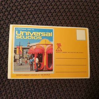 A Pictorial Visit To Universal Studios - 1970 Views Postcard
