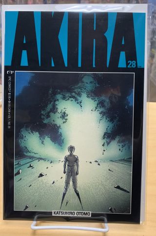 Akira 28 Katsuhiro Otomo Comic Graphic Novel 1991 Epic Comics
