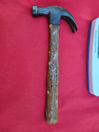 Vintage Vulcan Dynamic Claw Hammer 1lb.  6 Oz.  13 In.  Long