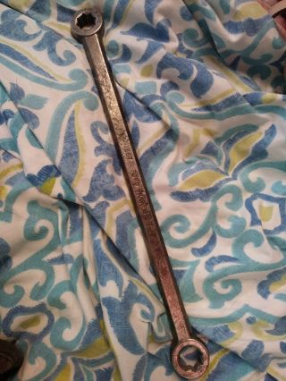 Vintage Ford 267 Brake Wrench 8 Point Hand Tool 1/2 7/16 Chicago 11.  25 " Long