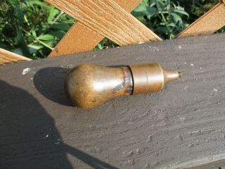 Antique Screwdriver tool - John S.  Fray Co Bridgeport Ct.  wood handle/brass top 2