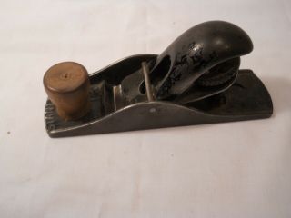 Vintage Stanley No.  120 Block Plane Marked Stanley Rule And Level Co