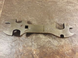Vintage Airco Oxygen Acetylene Welding Gas Tank Wrench Multi - Tool 8090028 USA 2