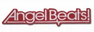 Angel Beats Logo Patch 3 " X 2 " License By Ge Animation Anime Patches Cosplay