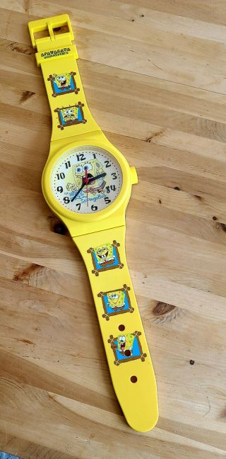 Nickelodeon Spongebob Squarepants Large Watch Wall Clock