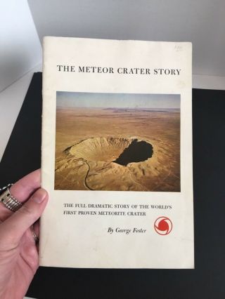 The Meteor Crater Story c1964 Vintage Booklet Book 2