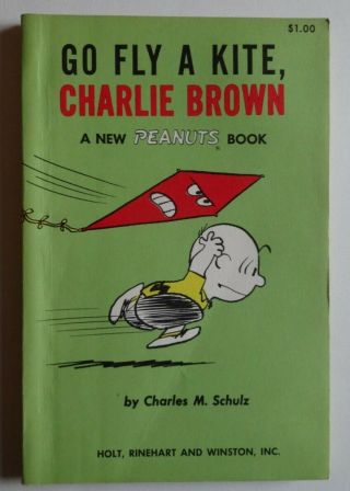 1959 Go Fly A Kite,  Charlie Brown,  Charles M.  Schulz,  Cartoons,  1960 Edition
