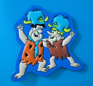 Hanna - Barbera The Flintstones Magnet Fred & Barney