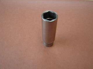Snap On Tools 3/8 " Drive 6 Pt Deep 9/16 " Socket Sfs 181 S/h In Usa
