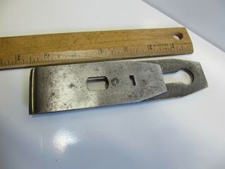 Union Mfg.  Co.  No.  2 Bench Plane Iron With Chip Breaker - 6 - 1/2 " Long - Okay,