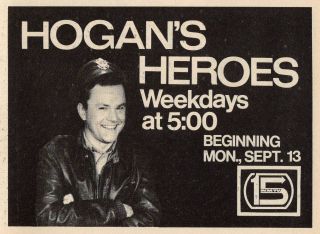 1971 Wmtv Tv Ad Bob Crane Hogan 