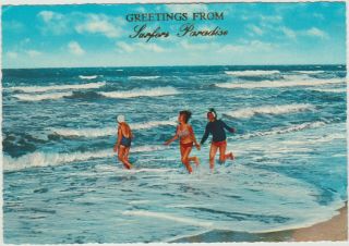 On The Beach Surfers Paradise Gold Coast Queensland Kruger Postcard