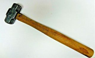 Vintage Tamco Saf - 1lb Sledge Hammer Wood Handle Uj80