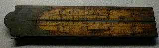 Antique Stanley Rule And Level Co No.  76 - 24 Inch Folding Rule - Parts