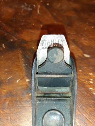 Early Stanley Rule & Lever Co No 101 Thumb Block Plane Small 3 - 1/2 