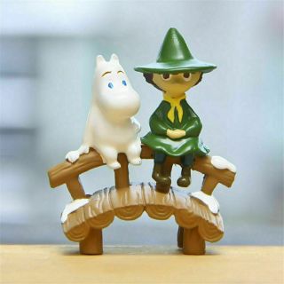 Moomin Valley Character Moomintroll And Snufkin Figure Toy Figurine Home Decor