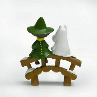 Moomin Valley Character Moomintroll and Snufkin Figure Toy Figurine Home Decor 2